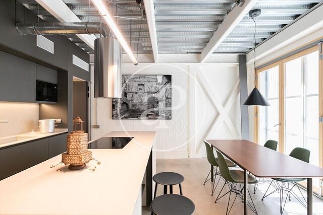 Impresionante obra nueva única en su tipo, lofts con terrazas en Poblenou