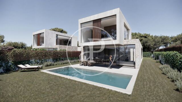 Promoción de Obra Nueva Chalet Independiente de diseño en La Eliana