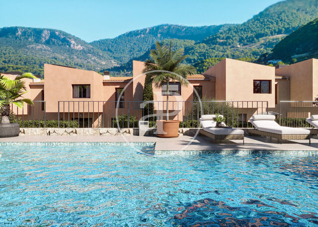 Maisons mitoyennes à vendre avec jardin privé à Esporles