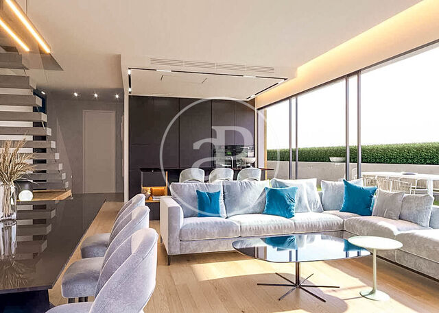 Exclusive nouvelle construction à vendre avec terrasse à Mas Alba (Sant Pere de Ribes)