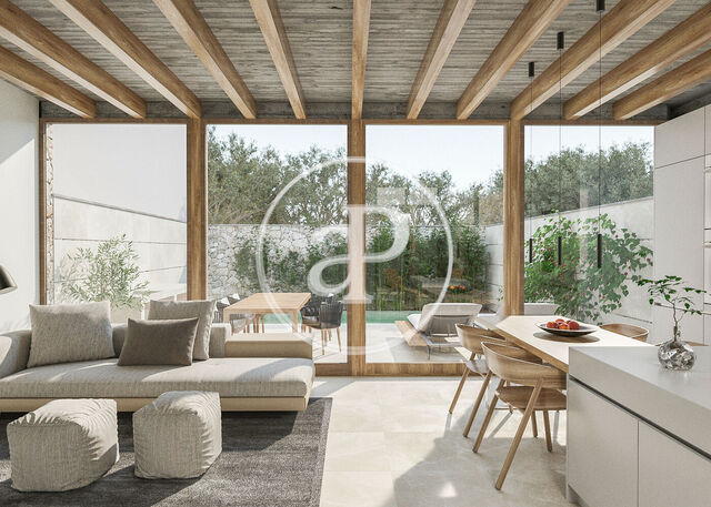 Développement de quatre maisons individuelles à Son Espanyolet