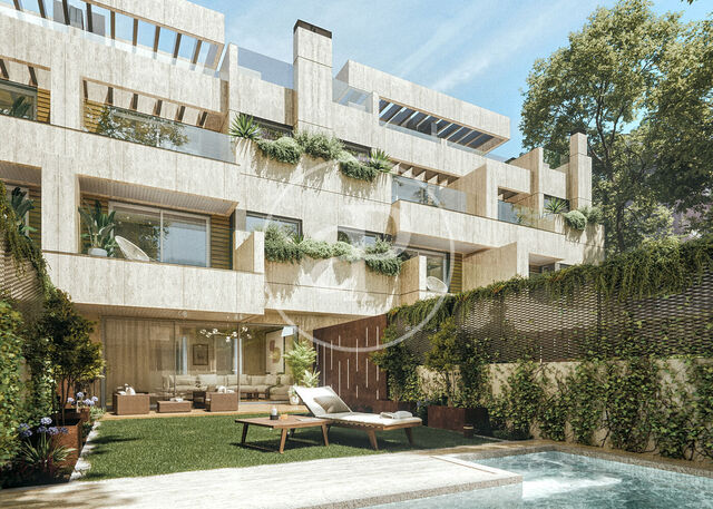 Nouvelle construction à vendre avec terrasse à Arturo Soria (Ciudad Lineal)