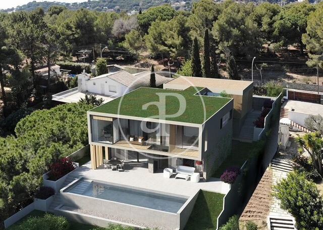 Exclusive nouvelle construction à vendre avec terrasse à Premià de Dalt