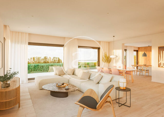 Exclusive nouvelle construction à vendre avec terrasse à Mira-sol (Sant Cugat del Vallès)