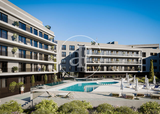 Nouvelle construction à vendre avec terrasse à Terrassa