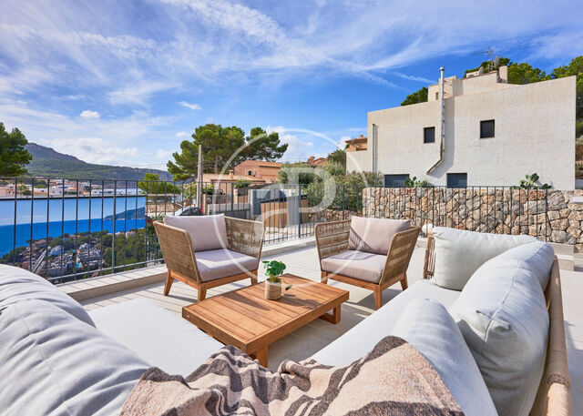 Nouvelle construction à vendre avec terrasse à Sant Elm (Andratx)