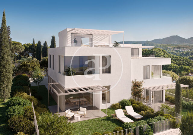 Exclusive nouvelle construction à vendre avec terrasse à Caldes d'Estrac