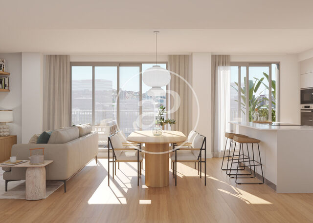 Nouvelle construction à vendre avec terrasse à Sant Andreu del Palomar (Barcelona)